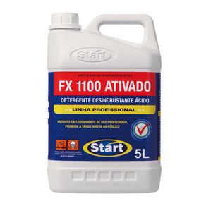 Detergente Desincrustante START FX1100 Ativado 5L Deterg. Desinc. Acid. 5 Lt Fx1100 Start