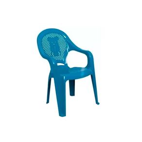 Cadeira Plástica ANTARES Decorada (Poltrona Infantil) Cadeira Plast Polt Infant Dec Azul Antar