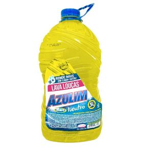 Detergente AZULIM Líquido Neutro 5L Deterg. Liq.  5lt Azulim Neutro