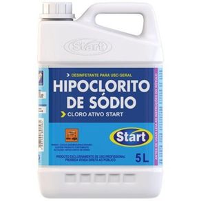 Hipoclorito de Sódio START 5L Hipoclorito de Sodio Emb.5 Lt Start