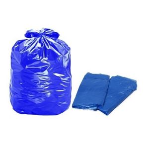 Saco Plástico p/Lixo TOTE 100L x 100un 70x85x0,4- Azul Sc Lixo 100x100 Azl Tote 70x85x0,4