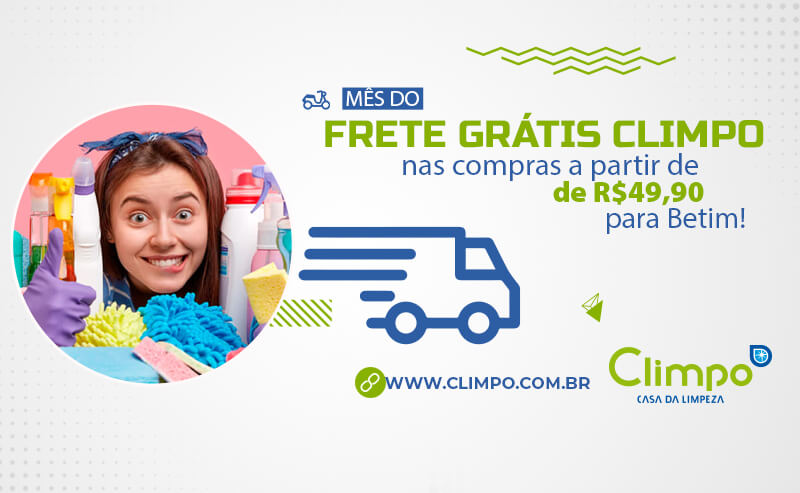 Banner Promoção Mês de Frete grátis