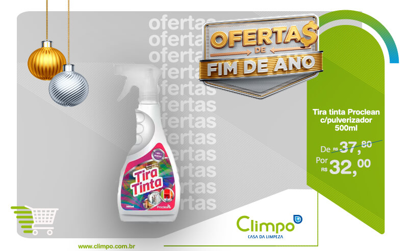 Banner Ofertas de Fim de Ano 9 - Tira tinta Proclean