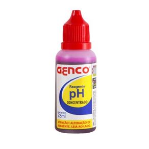Reagente GENCO PH 23ml - Un Reagente de Reposicao 23 Ml Genco Ph