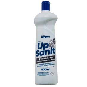 Limpador Sanitário UP SANIT Clareador 500ml - Nobre Limp Sanit 500ml  Up Sanit Nobre