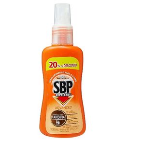 Repelente Insetos SBP Spray 100ml Repelente Insetos 100 Ml Spray Sbp