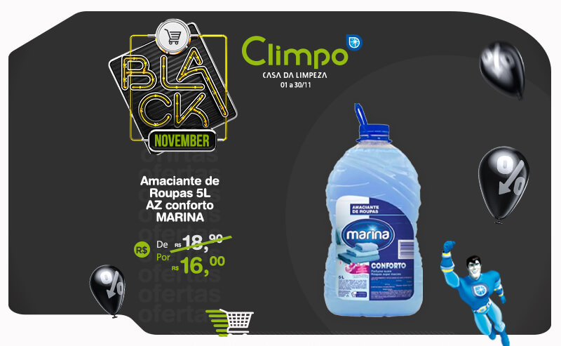 Black November Oferta 16-  Amaciante de roupa Marina