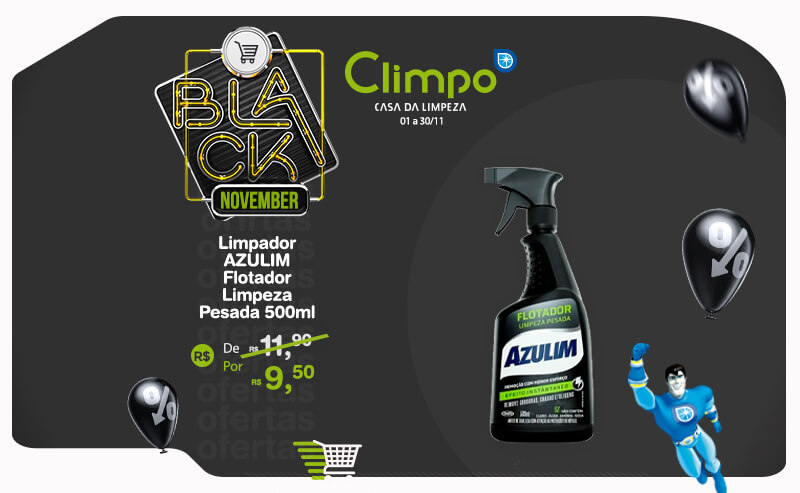 Black November Oferta 17-  Limpador Azulim