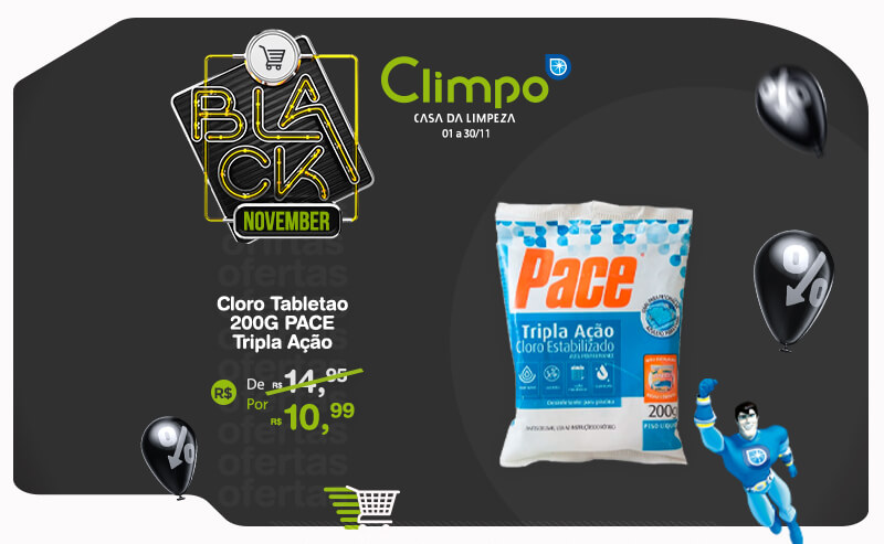 Black November Oferta 20-  Cloro Tabletão