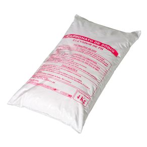 Carbonato Sódio MIL QUÍMICA Barrilha pct c/ 4Kg Carbonato de Sodio Pct.4 Kg Mil Quimica