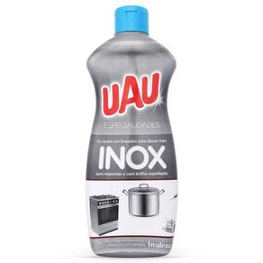Limpa Inox UAU Brilho Espelhado Ingleza 200ml Limpa Inox 200 Ml Uau Ingleza