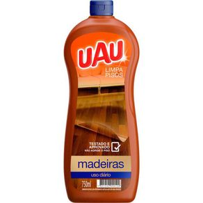Limpa Pisos UAU Ingleza 750ml Madeiras Limpa Pisos 750ml Uau Madeira