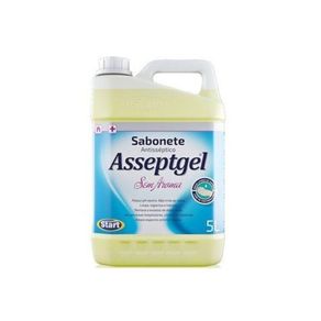 Sabonete Líquido ASSEPTGEL START 5L Sabonete Liq. 5lt Asseptgel Sem Perfume