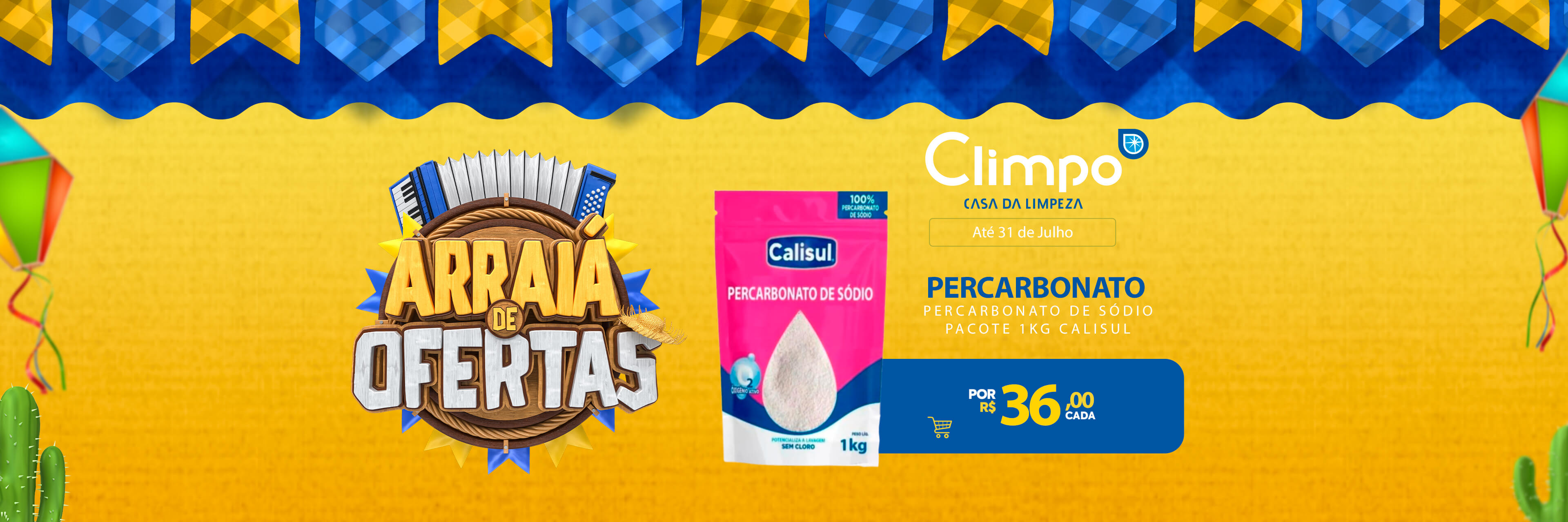 Arraiá de Ofertas 08- Percarbonato
