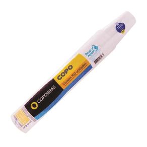 Copo Plástico Descartável Leitoso PP COPOBRAS 200ml pct c/100un Copo Descart.200ml 100un Copobras Pp Lei