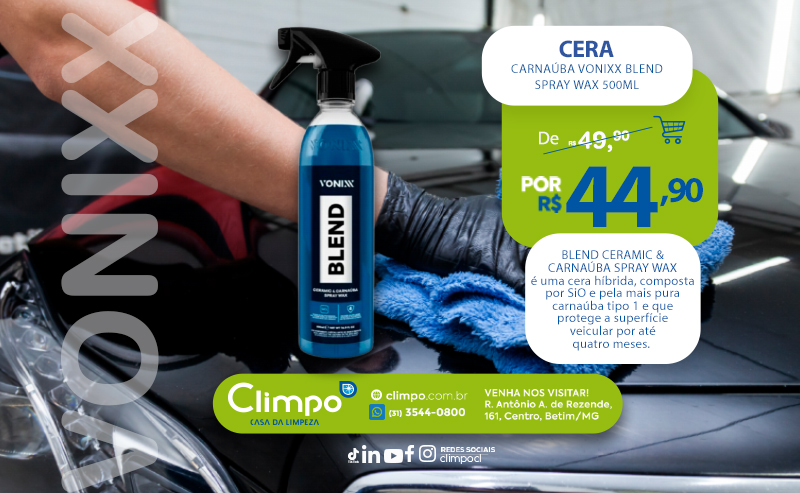 Climpo Ofertas Setembro 01- Cera Carnaúba Vonnix