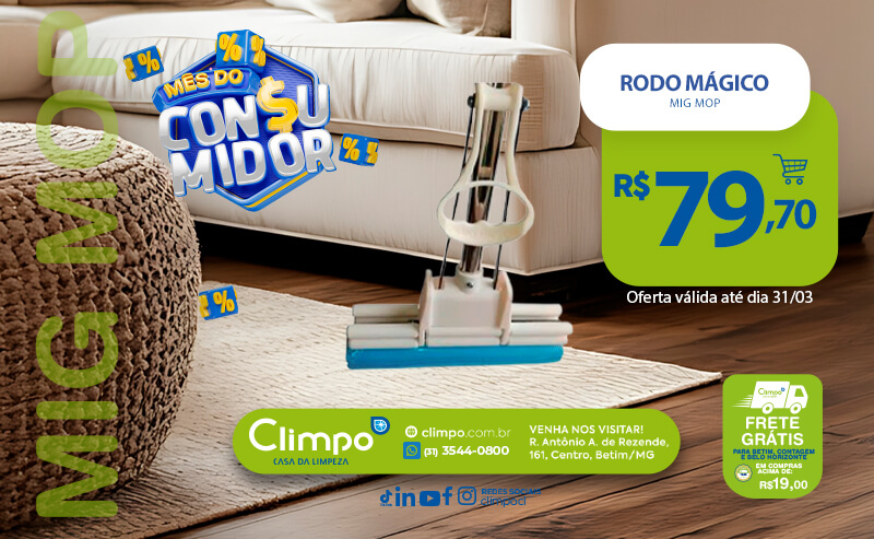 Mês do consumidor Ofertas 8- Rodo mágico