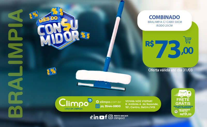 Mês do consumidor Ofertas 10- Combinado bralimpia