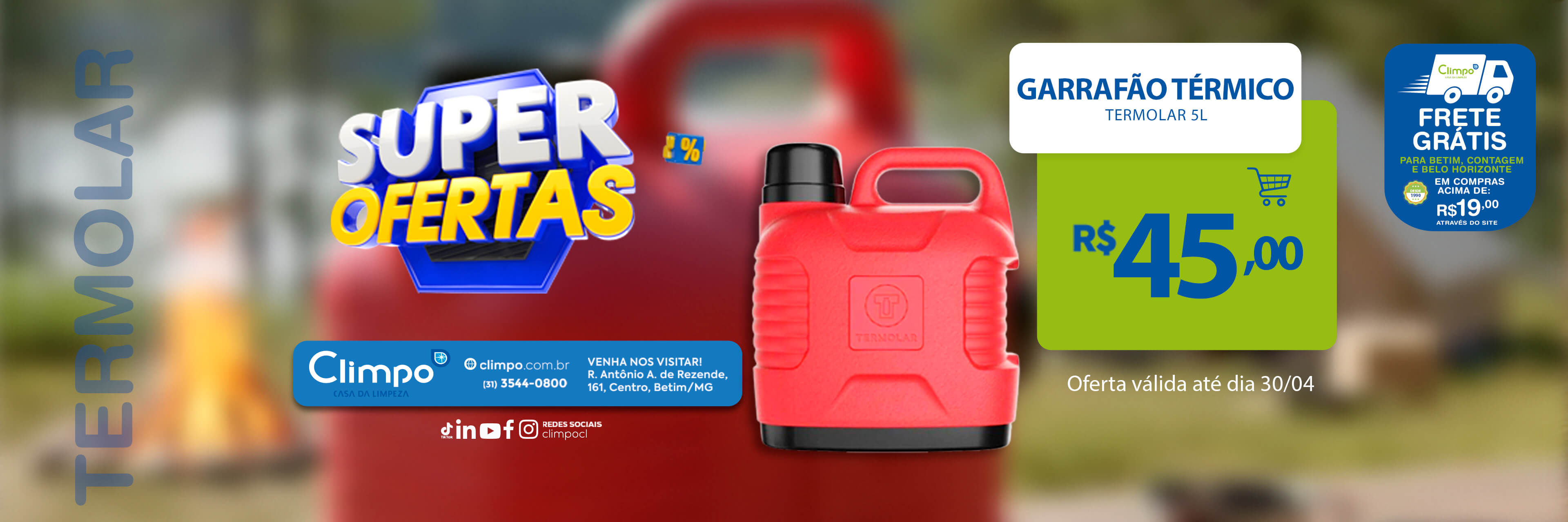 Super ofertas- 07 Garrafão térmico