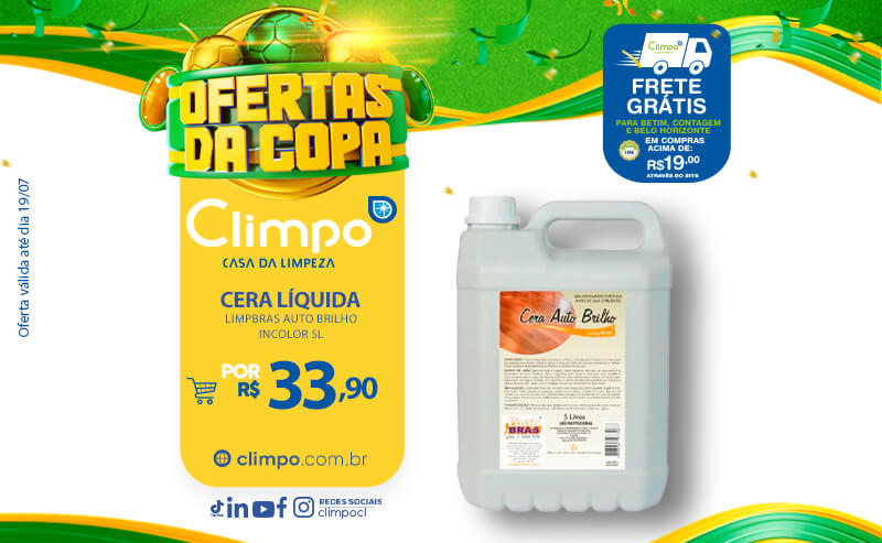Climpo Ofertas da copa - 05: Cera líquida