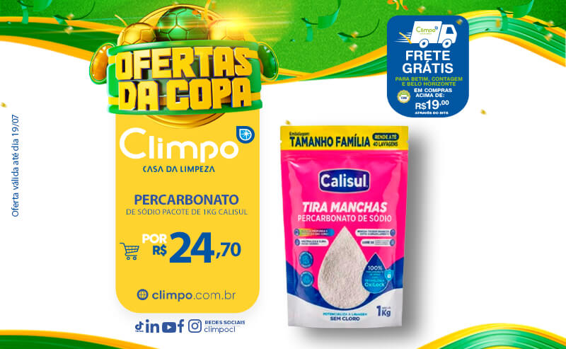 Climpo Ofertas da copa - 06: Percarbonato de sódio