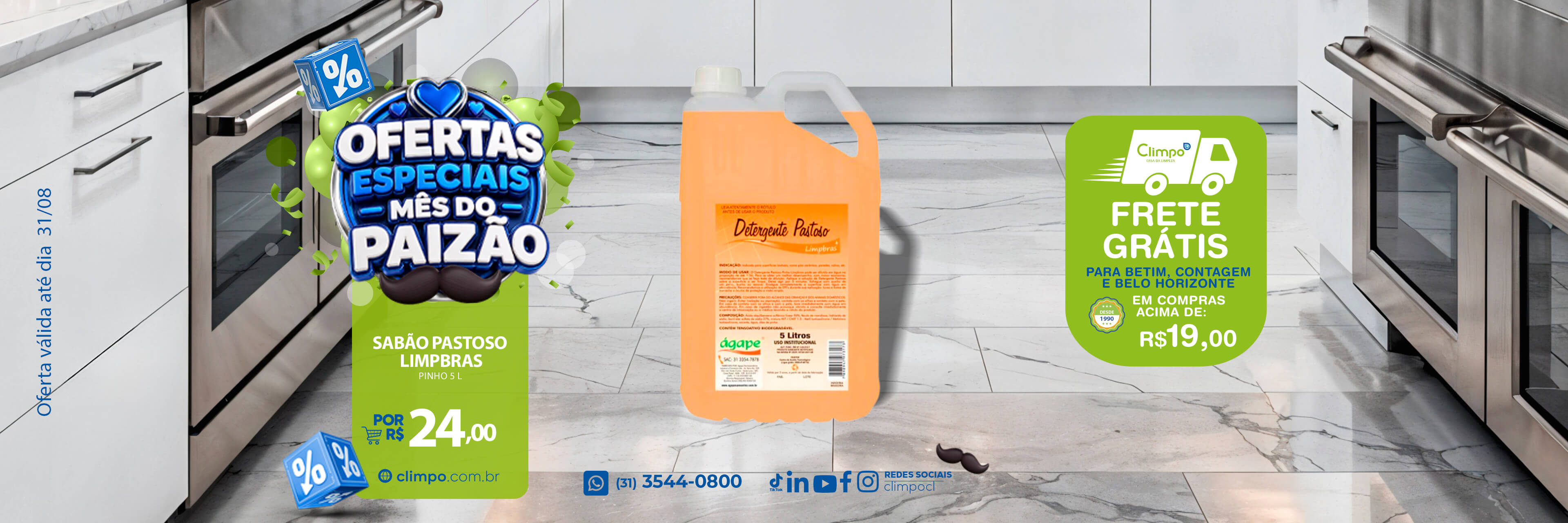 Ofertas especiais mês dos pais - 08: sabão pastoso