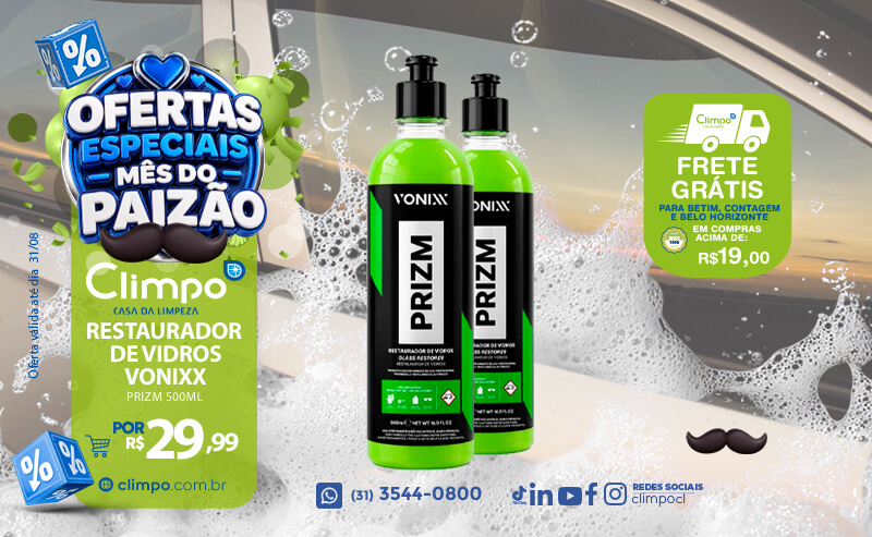 Ofertas especiais mês dos pais - 01: Restaurador de vidros