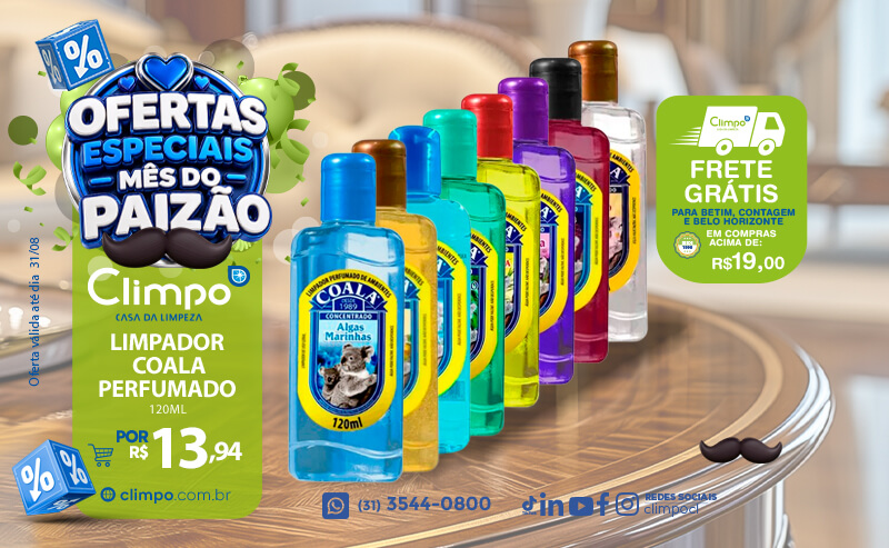 Ofertas especiais mês dos pais - 05: limpador coala