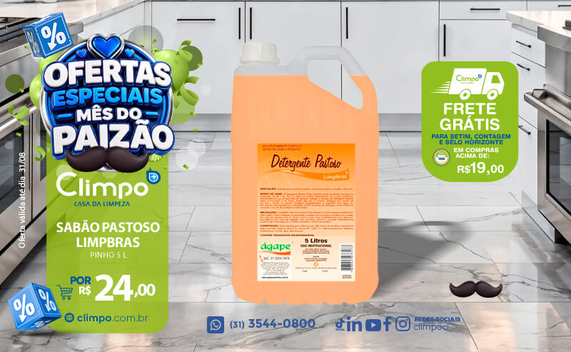 Ofertas especiais mês dos pais - 08: sabão pastoso