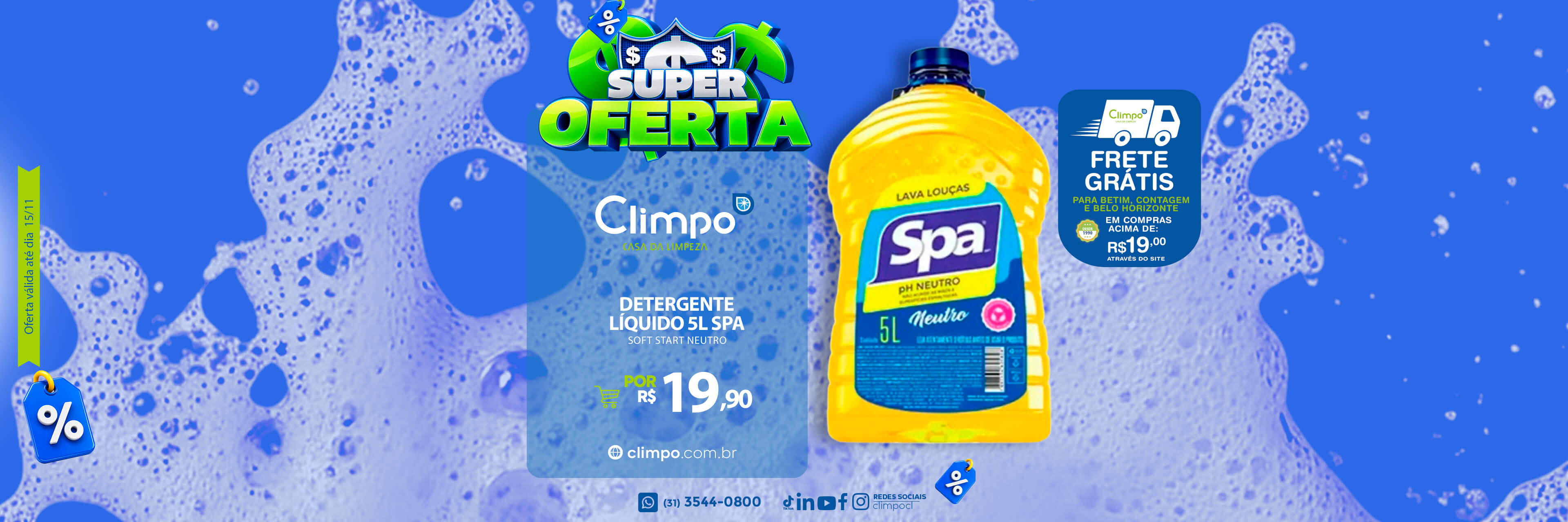 Super oferta - 05: Detergente líquido SPA 5L