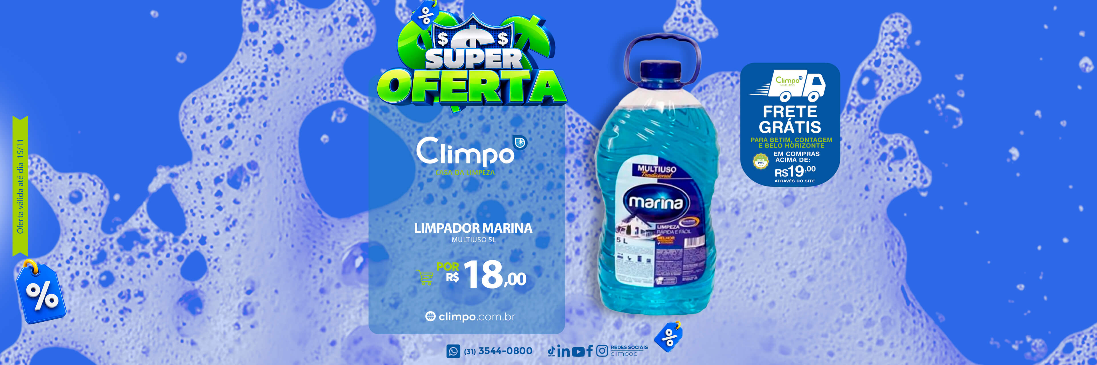 Super oferta - 07: Limpador de marina