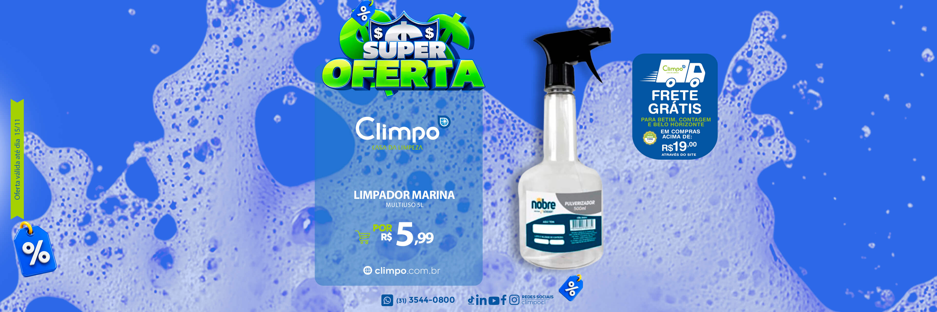 Super oferta - 08: Pulverizador transparente