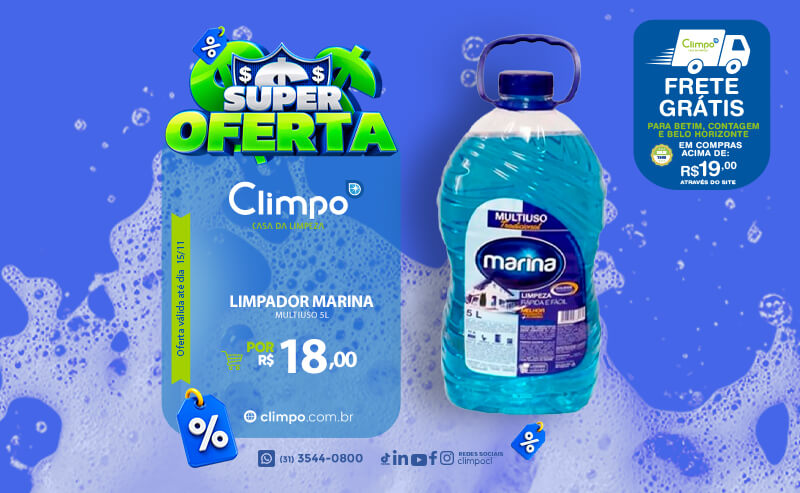 Super oferta - 07: Limpador de marina