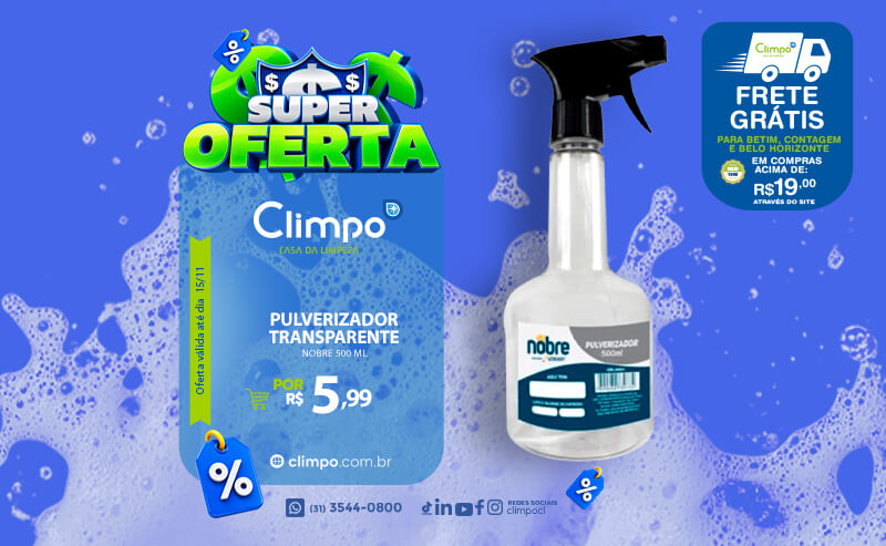 Super oferta - 08: Pulverizador transparente